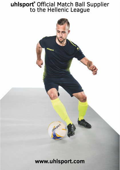 uhlsport sponsors of the hellenic league